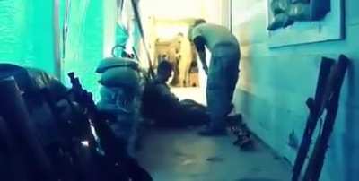 US Soldier is nearly killed by a Taliban sniper (unknown date, Afghanistan)