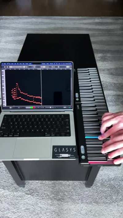 playing your self portrait with a piano