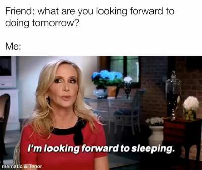 I&rsquo;m always tired to be fair