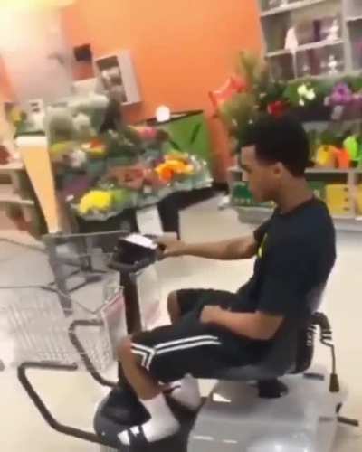 Jah and Ski at a store