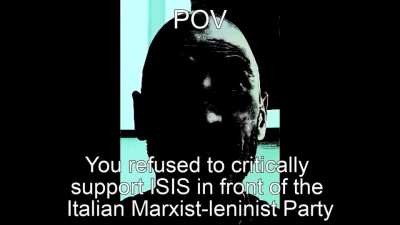 We must support ISIS in it's fight against Western Imperialism!