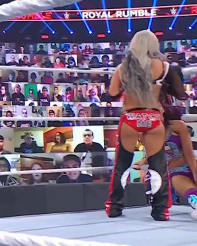 Liv Morgan&rsquo;s 2021 Royal Rumble &ldquo;Watch Me&rdquo; Attire
