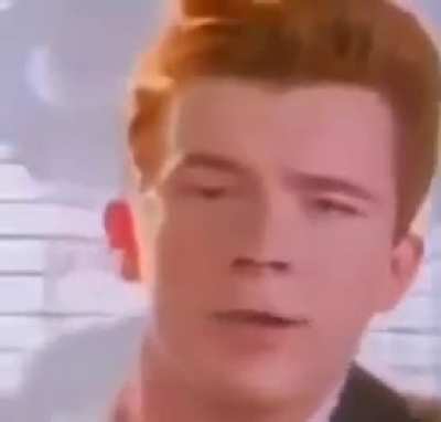 You thought this was a RickRoll