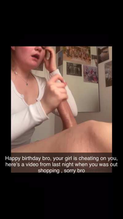Its not cheating if she sends you this