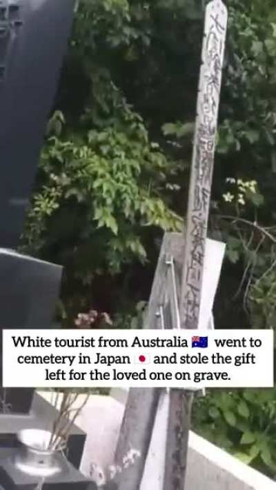 MC takes gifts left on headstones at cemetery