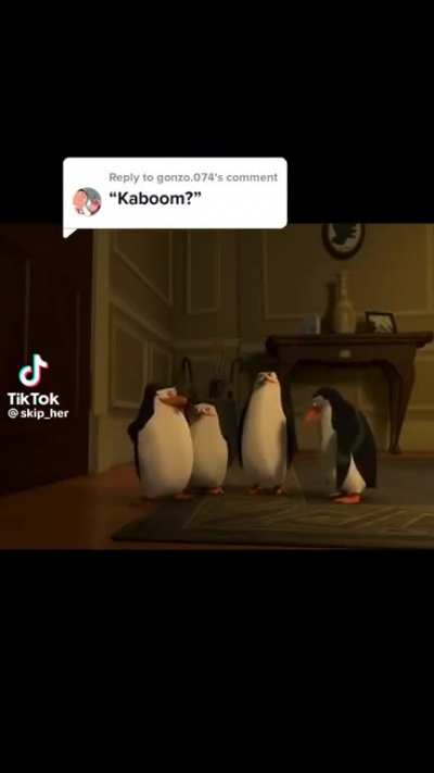 Yes Rico, kaboom.