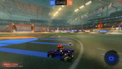 I did a last moment save and then scored the winner ;-; (Noob player)