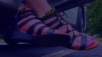 My feet scene in a friend&rsquo;s movie.
