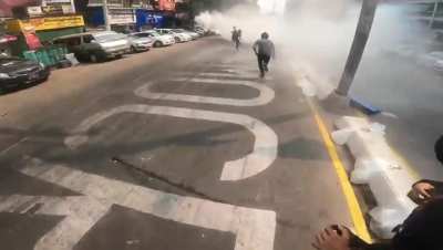 Myanmar protestors have started defending themselves against the fascist military.