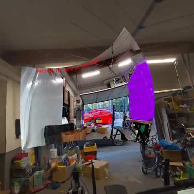 A demonstration of my AR/ML drone video system running in more ideal lighting.