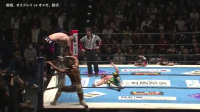 2 years ago today, we saw one of the most awesome moments ever, as Will Ospreay front flipped out of Kota Ibushi’s springboard top rope hurricarana and stuck the landing, with great camera work focusing on the two men’s reactions making that moment much m