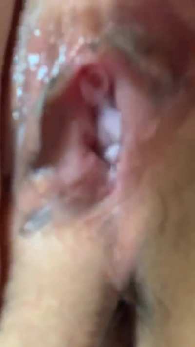[18f] Watch with sound to hear me say hello as I spread my Japanese holes for you...