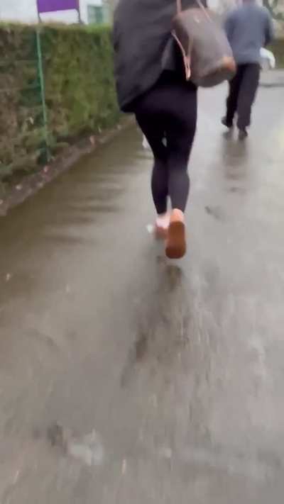 be honest if you were walking behind me what would you do