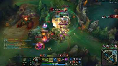 Instant Twitch Pentakill my friend got in norms (tagged in comments)