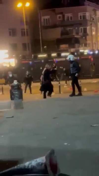Walking in Istanbul when Erdogan isn't happy