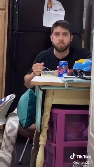The look of pure terror in his eyes fallowed by &ldquo;speak to me!&rdquo;