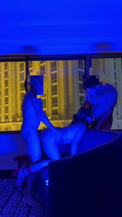 Spitroasting a Latina Hotwife in Las Vegas for the Halloween Holidays 😈