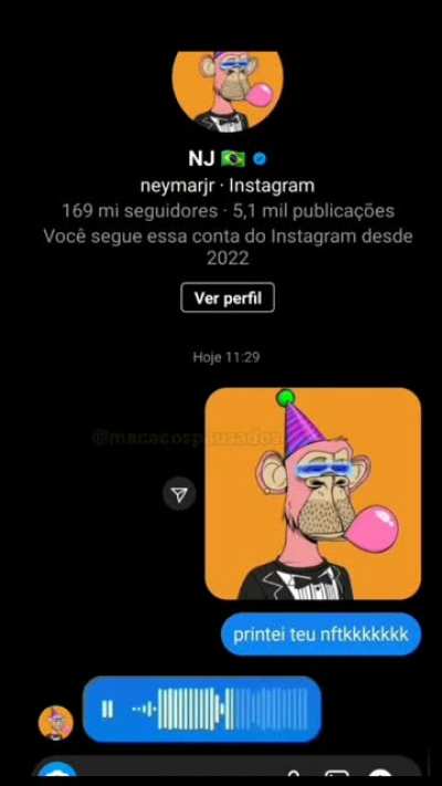 Menino Ney ficou bravo