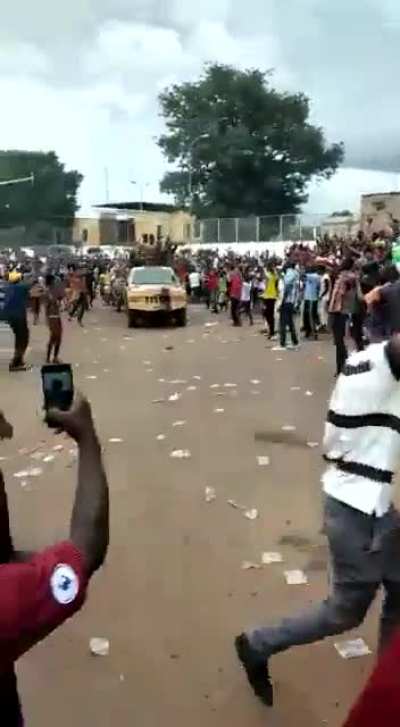 Today in Mali, Africa. President Ibrahim Boubacar Ke&iuml;ta and Prime Minister Boubou Ciss&eacute; arrested by soldiers, in apparent coup attempt