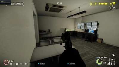 We are definitely safe in this room