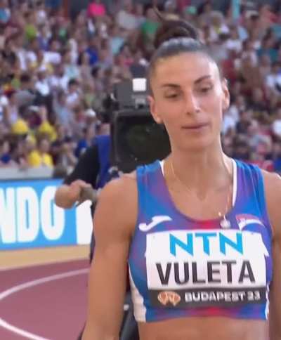 She initially thought she was disqualified.. 🙈🙉