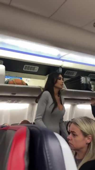 While getting kicked off a plane for causing a disturbance, a passenger reminds everyone that they're "Instagram famous".