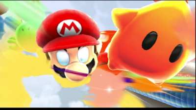 I&rsquo;m not sure if this counts, but this is how my Super Mario Galaxy 2 copy boots with an emulator.
