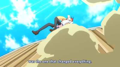Nisekoi (2014): "Raku meets Chitoge"