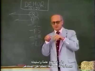 Thoughts on this powerful video by a former intelligence agent 3 decades ago? "The Disintegration of a society"