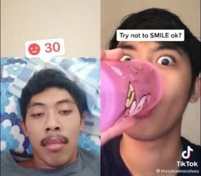 The guy on the right side so cringe😔🤝😔