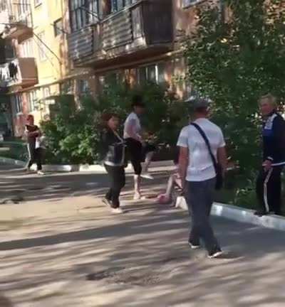 Woman gets karma her way
