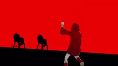 Crow's all-out attack goes well with "Bad" by Michael Jackson