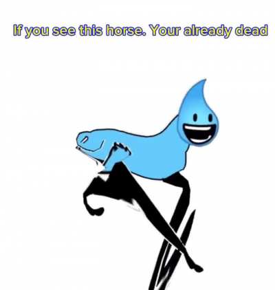 If you see this horse you&rsquo;re already dead.