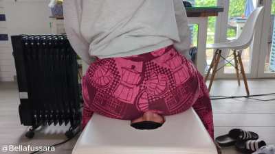 Smother him with my still warm pyjama pants!🍑