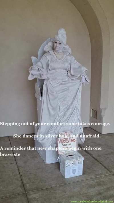 Turning Struggles into Freedom - Dancing Silver Lady