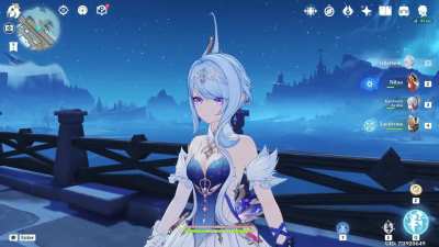 Comparing Odette's head size with Nilou's really shows how drastic the model changes are!