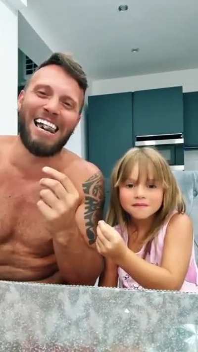 A hungry Dad.