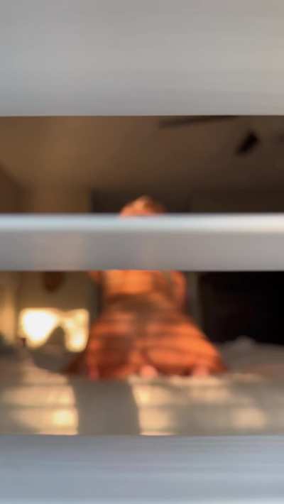 POV: You&rsquo;re my next door neighbor and you just looked into my bedroom window&hellip; 