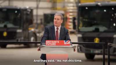 Starmer says that people were &ldquo;right&rdquo; to reject Labour at the last election. Do not vote for these disgusting people.