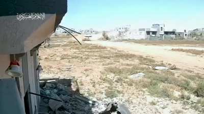 Scenes from the al-Qassam Brigades&rsquo; ambush of IDF soldiers and vehicles in the al-Zana neighborhood of Khan Younis on April 6th, 2024