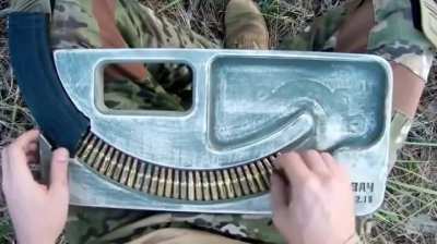 Tired of loading every single AK Round individually? Here is the Motherland's answer to your sorrows!