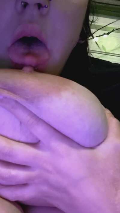 Giving my tits some love on wonderful Titty Tuesday
