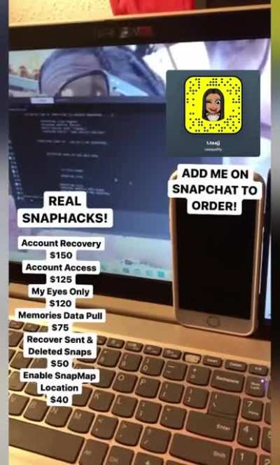 You guys need a REAL Social Media Hacker? add @naequality For Snapchat, Instagram, &amp;amp; Facebook Hacks. Hit The Telegram Group Link In Comments For Proof!