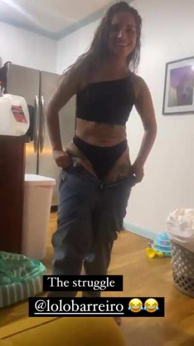 Jean struggle