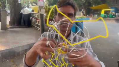 13 designs in one basket, shown by a hyderbadi seller in India. 