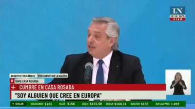 Presidente Alberto Fernández: 