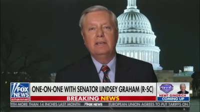 WATCH: Lindsey Graham says: "We're now finding potentially that 25,000 nursing home residents in different nursing homes requested mail-in ballots at the exact same time...Somebody is up to no good in these nursing homes"