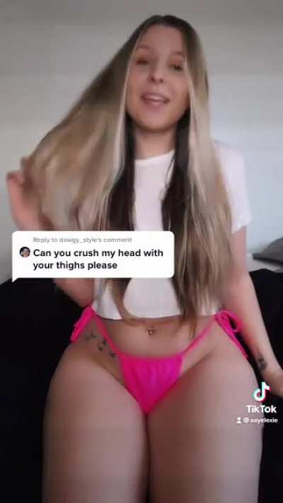 I wanna crush you too