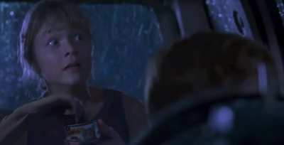 Jurassic Park, scary T-Rex