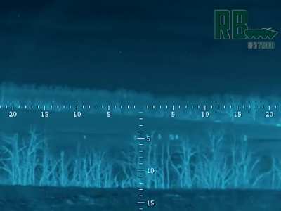 ru pov: Ukrainian infantry and vehicles under fire of 24th brigade of Russian specnaz
